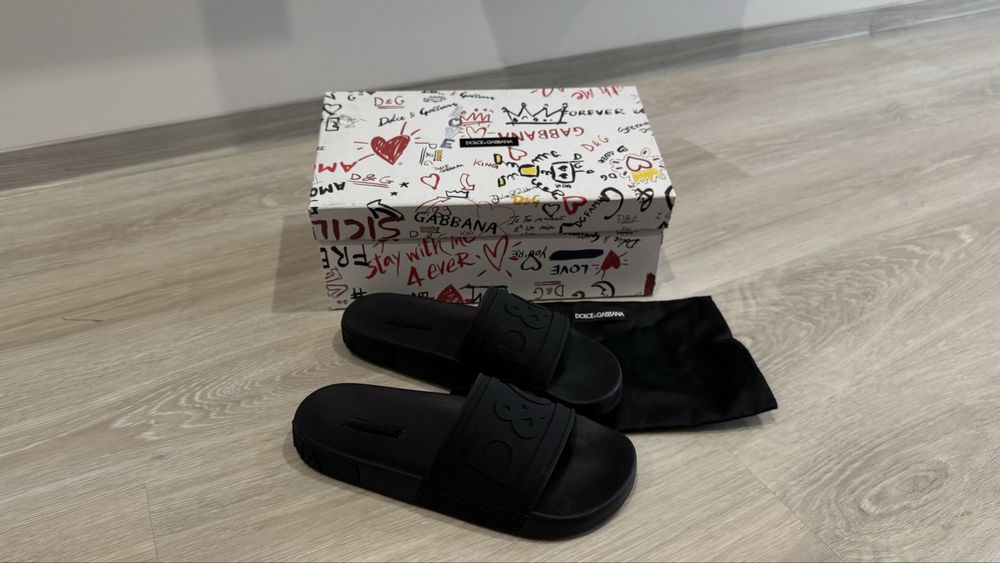 Слайдери ( шлепанці) чоловічі Dolce & Gabbana  27.5 см