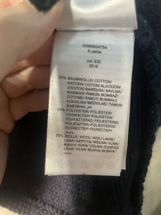 Wełna sweter 36 S damski