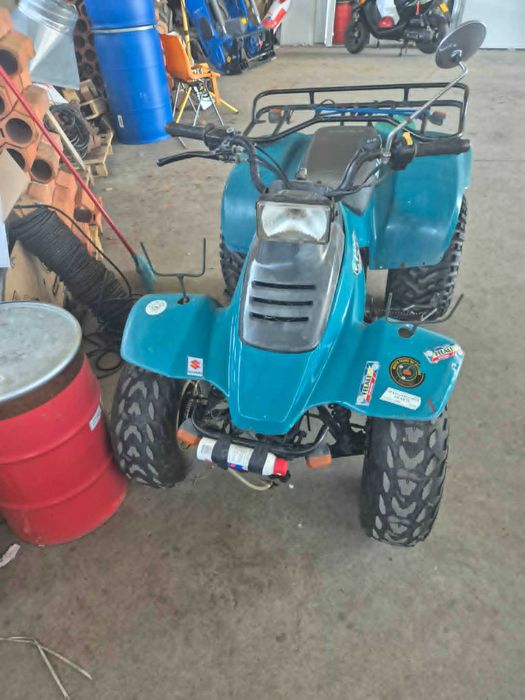 Moto 4 Suzuki LT 160 com matrícula + reboque