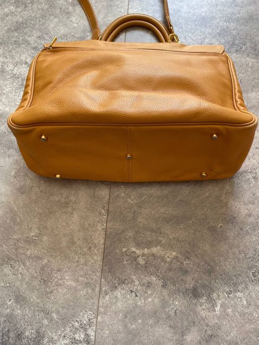 Вінтажна жіноча сумочка Longchamp, шкіряна satchel bag.