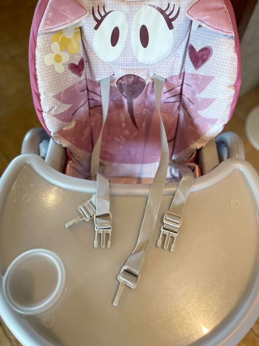 Cadeira de papa para bebé (menina) Chicco