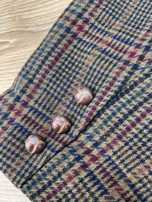 Marynarka w krate oversize rozmiar 44.