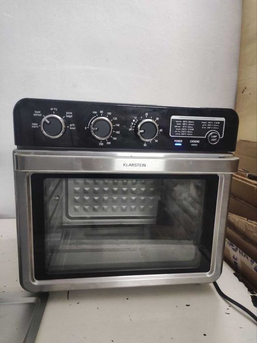 Аерофритюрниця міні духовка Фритюрница-аэрогриль Klarstein Air Glaze