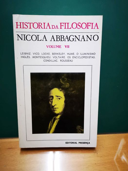 FILOSOFIA - Nicola Abbagnano "História da Filosofia", conjunto 5 vols.