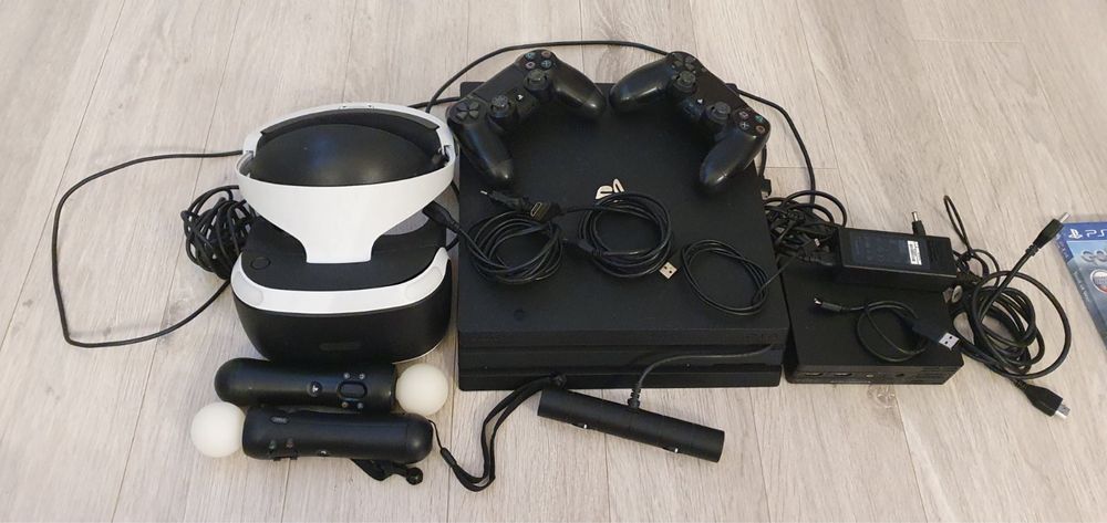 Ps 4 pro+VR шлем