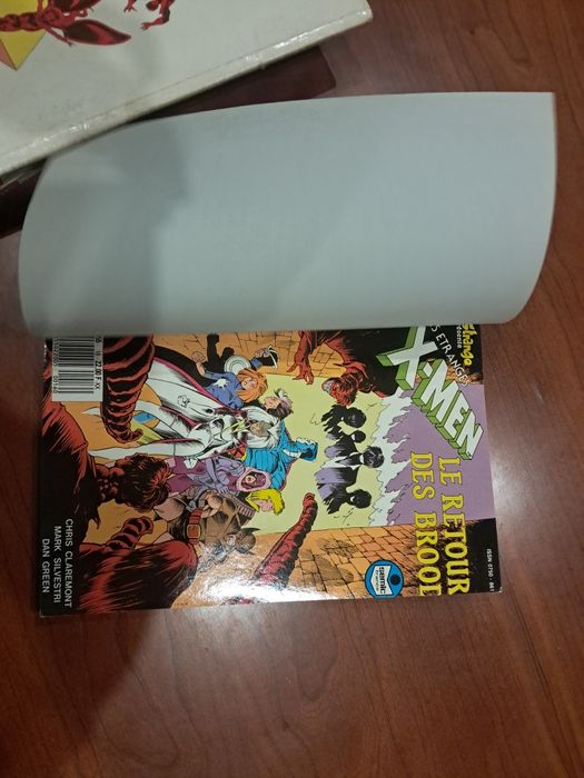 Lote de X-men em frances.