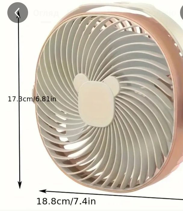 Тепловентилятор міні