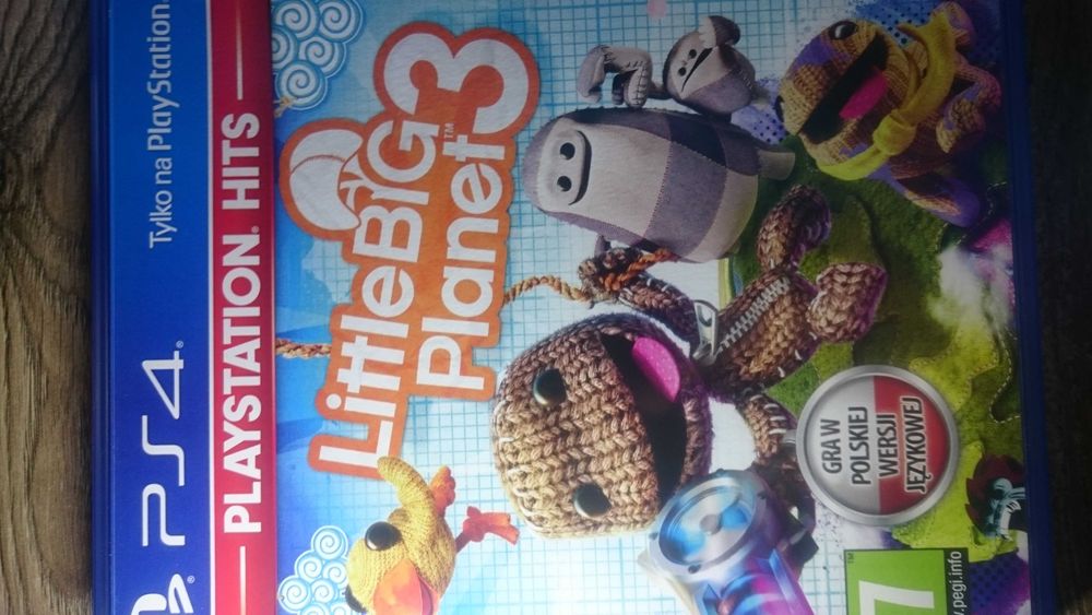 Little Big Planet 3 IDEAŁ ps4 playstation 4 lego minecraft Rayman gta