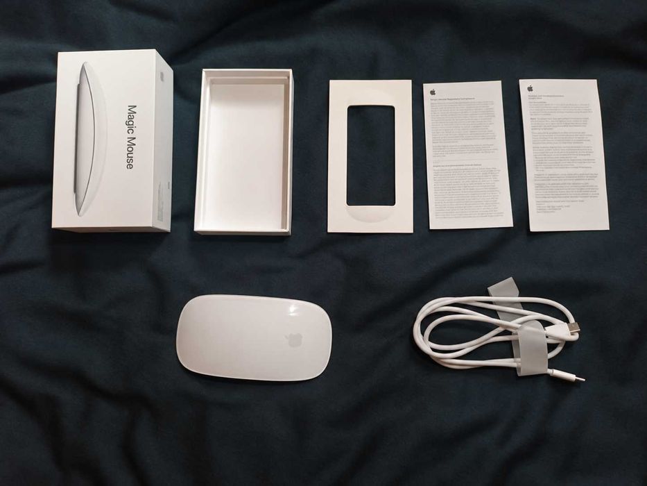Apple Magic Mouse USB-C мишка. Весь комплект.