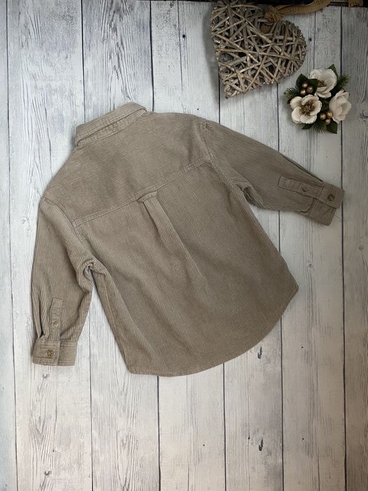 Вельветова сорочка на хлопчика 5 років від  5 лет от John Lewis