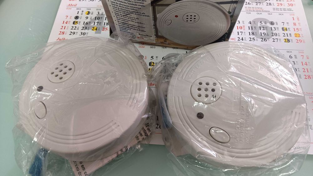 Alarme aviso de fumo