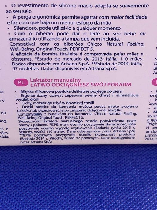 Laktator Chicco ręczny