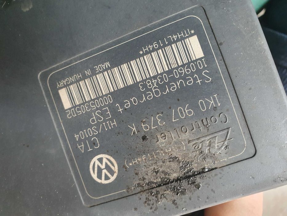 Pompa sterownim Abs Esp Vw Golf 5 V 04 r 1.9 sprawna