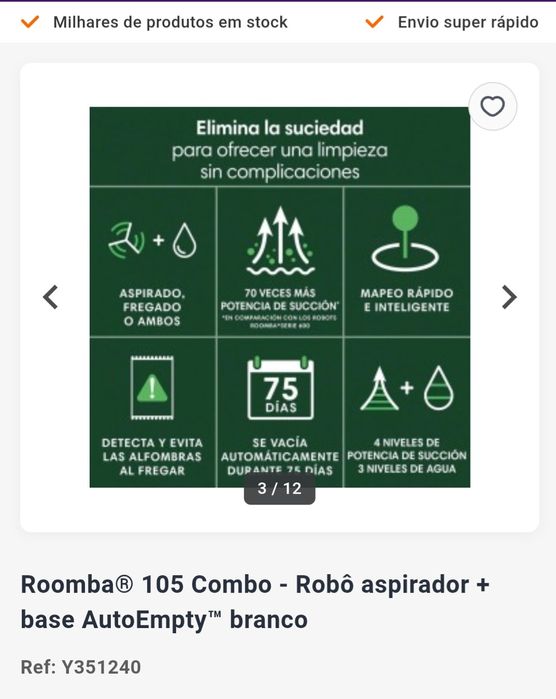 Robot Roomba + box