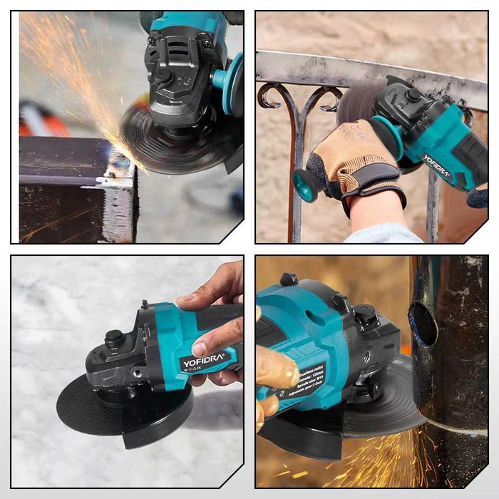 Rebarbadora 125mm  - OFERTA DE 3 DISCOS E MALA