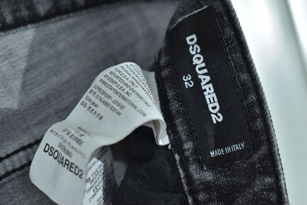 Dsquared2 Slim Jean Spodnie Jeansowe Męskie 32