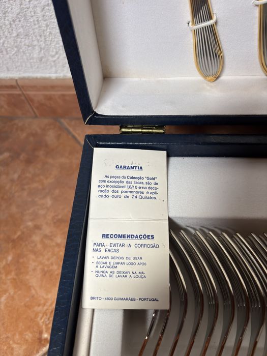 Faqueiro Coleção Gold