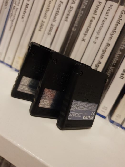 Bundle 3 Memory Cards Playstation 2 - Excelente Estado