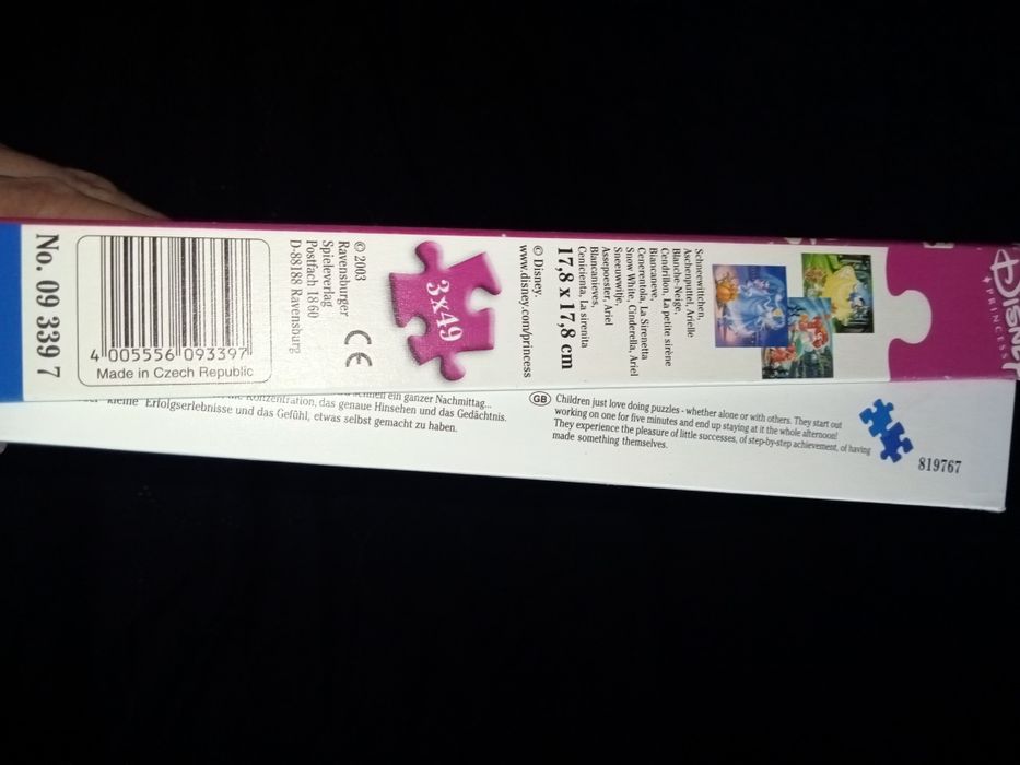 Puzzle Księżniczki Disneya Ravensburger