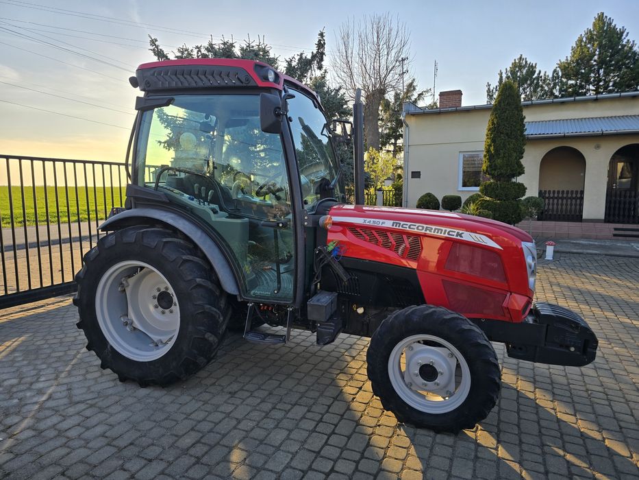 Ciągnik sadowniczy Mccormick X4.50 F 4x4 power shift landini rex