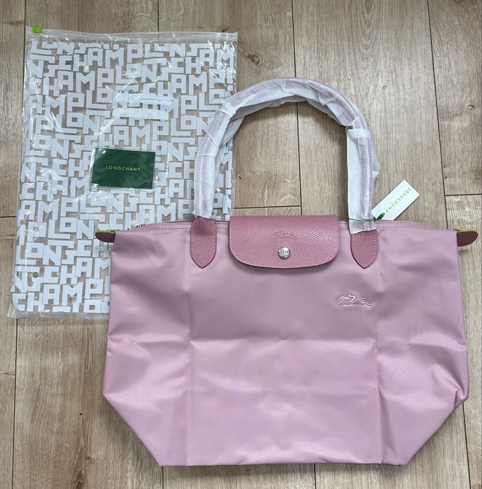 mala longchamp rosa