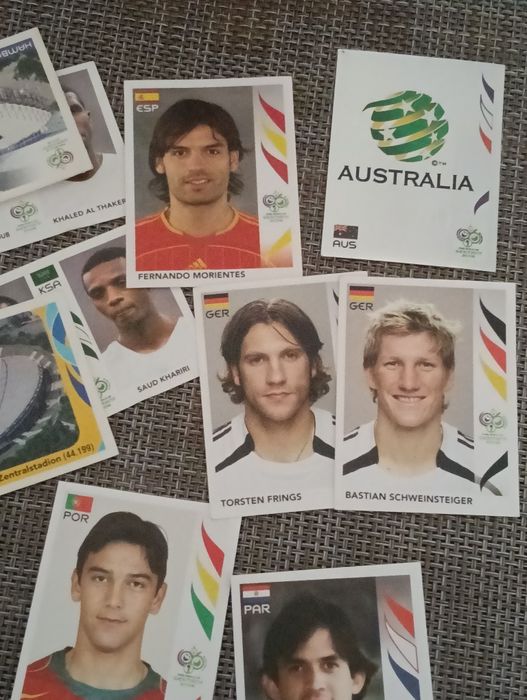 Lote de 40 cromos Mundial 2006
