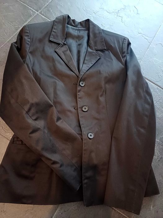 Blazer Preto acetinado