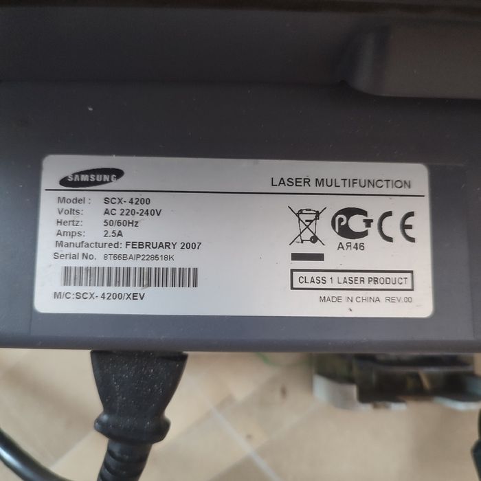 Принтер Samsung SCX-4200 потребує ремонту