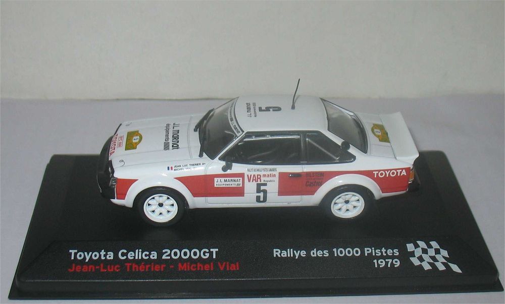 Toyota Celica 2000GT-Vencedor Rally 1000 Pistes 1979- Jean-Luc Thérier