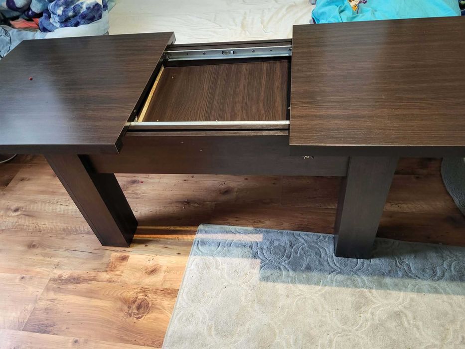 Ławostól w kolorze czekoladowym polska marka Tomaco