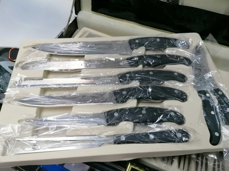 Conjunto Facas Rosenberg Chefe Cozinha 25 Peças