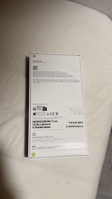 Iphone 17 Pro Max 256GB ( Selado c/Fatura)