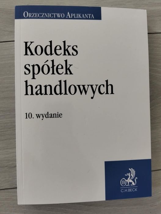 Orzecznictwo aplikanta Kodeks spółek handlowych