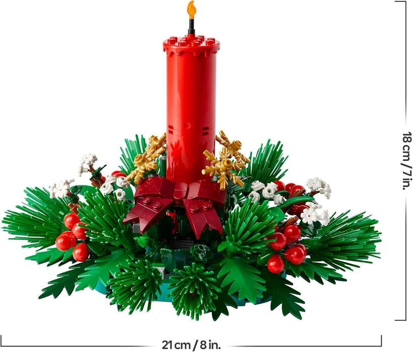 LEGO Iconic 40743 Świąteczna dekoracja stołu