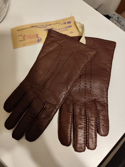 Rękawice skórzane -Kozia skóra