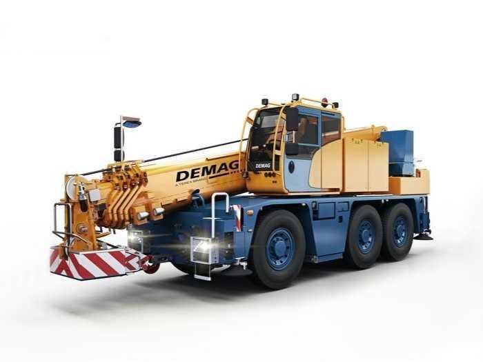 Wynajem - dźwig, żuraw 30 - 500 ton, mini-żuraw, relokacje, podnośnik.