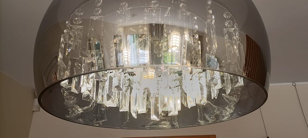 Candeeiro de teto suspenso Vapore 8 lâmpadas G9