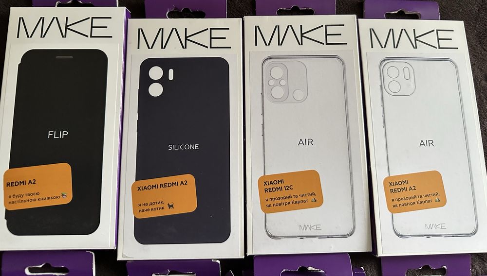 Чохол Redmi A2, 12c, NOTE 12PRO, Case