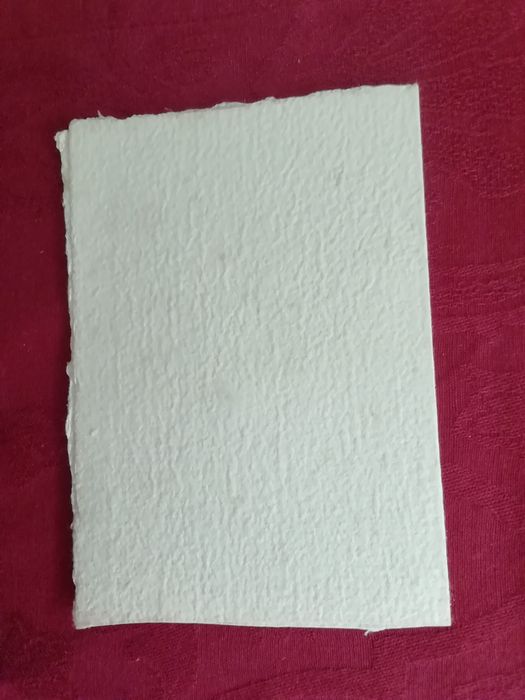 Postal artesanal, escrito