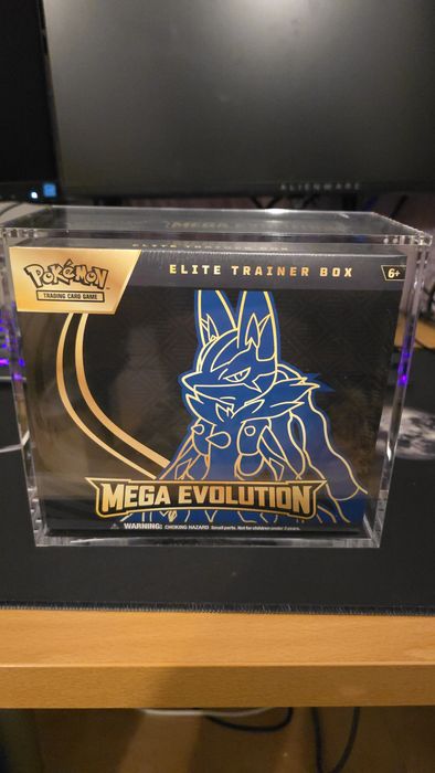 Pokémon caixa acrilica para  Elitre Trainer box!