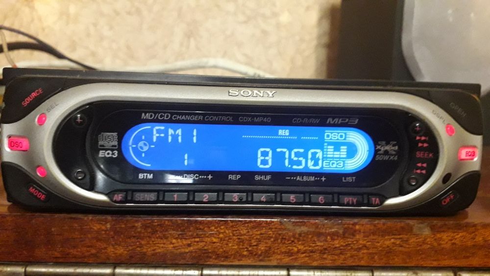 Автомагнітола SONY CDX-MP40 mp3 x-plod пульт