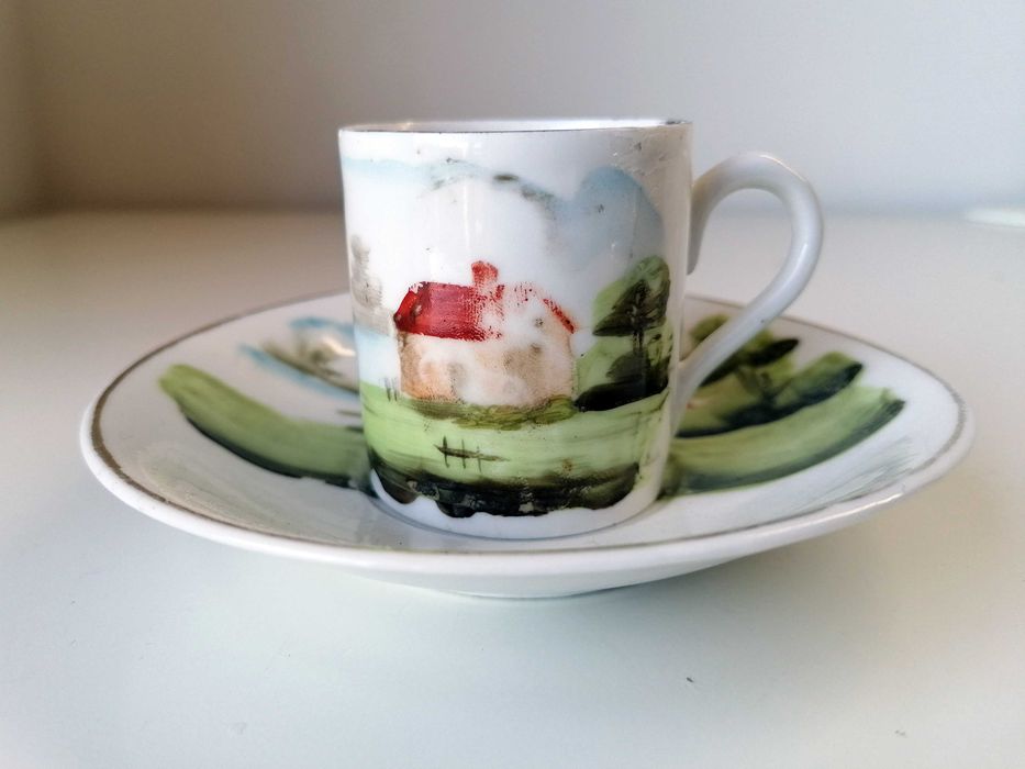 Chávena  de café Vista Alegre antiga