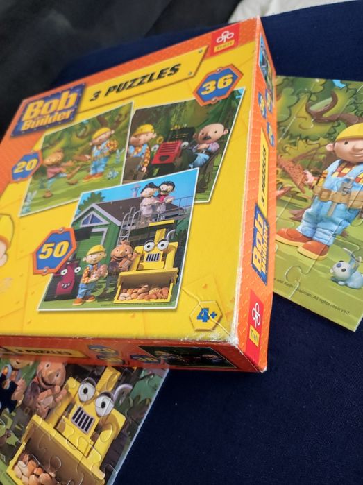 Bob budowniczy puzzle 3 wzory