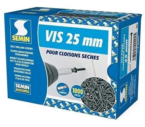 Саморіз Semin для ГК по металу 3,5 х25мм