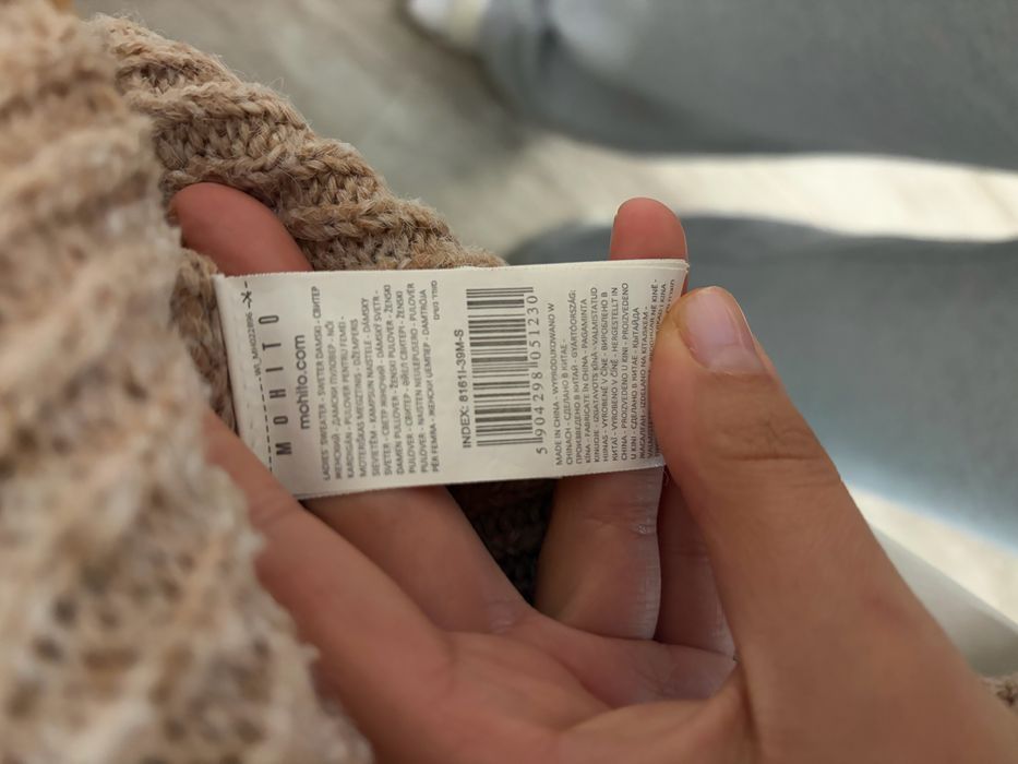 Mohito sweter basic idealny na jesień S