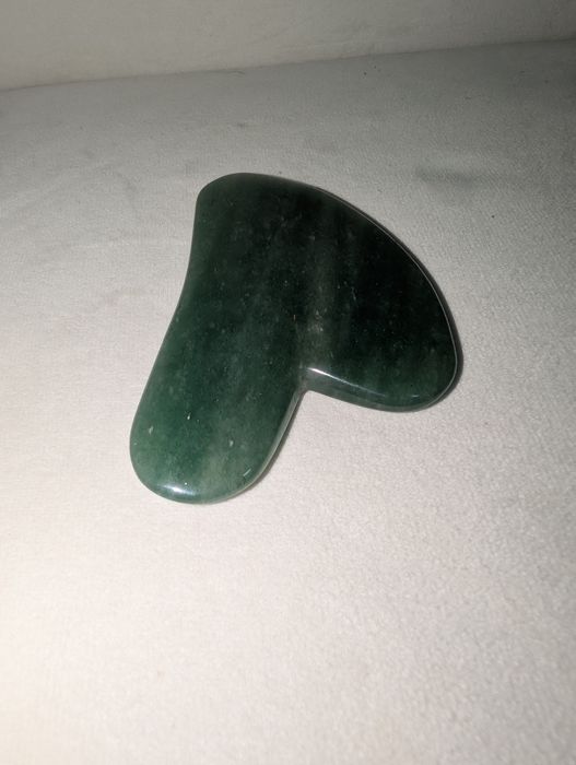 Gua shaużywane zielone jadeit masażer do twarzy