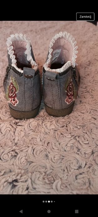 Botki dla dziewczynki