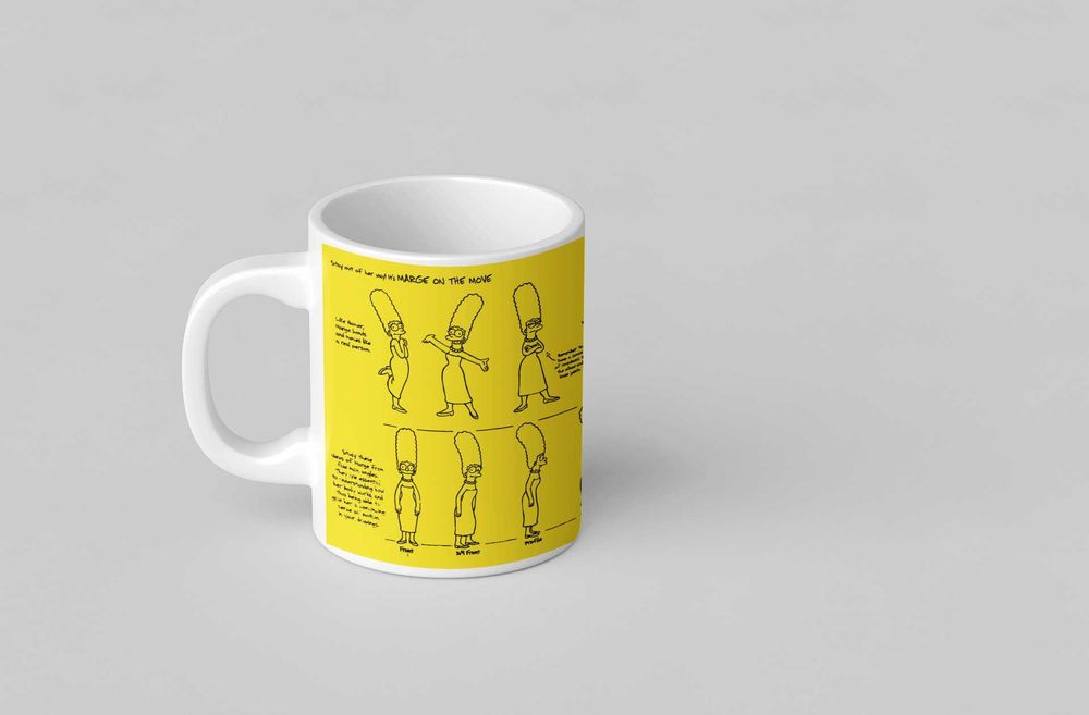 Caneca Personalizada Marge Simpson Tema Os Simpsons #5006