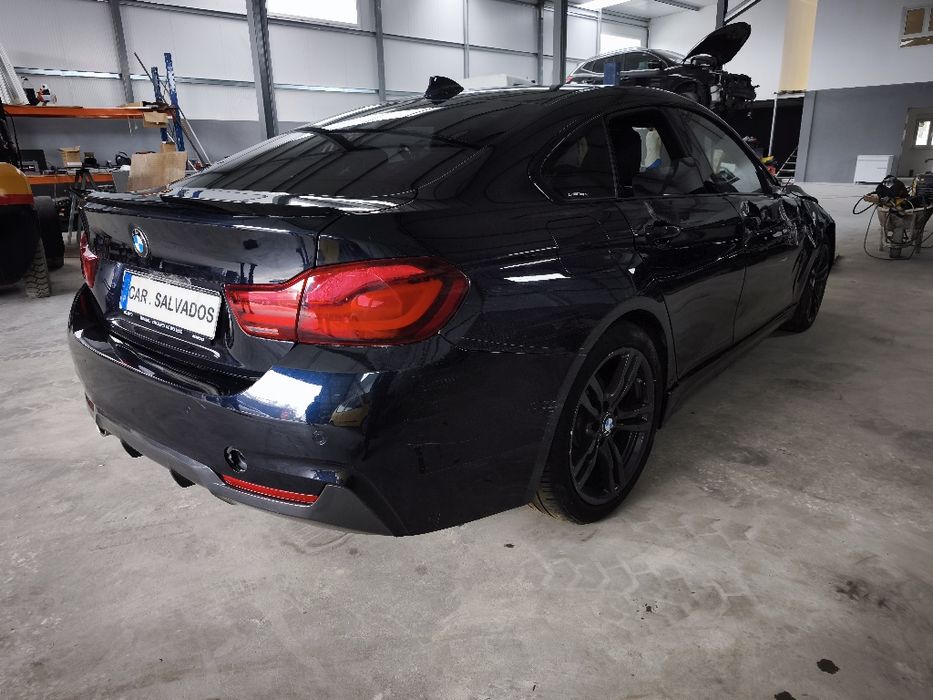 BMW 418 inundado