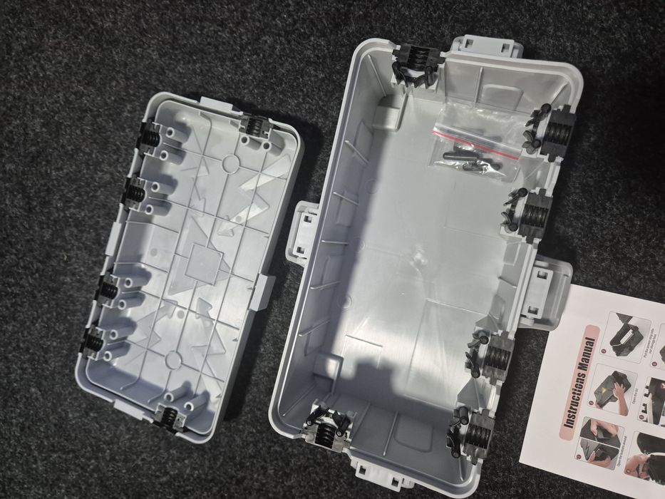 Caixa de proteção elétrica exterior
